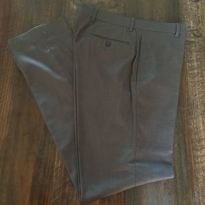 Gray Calvin Klein Dress Pants